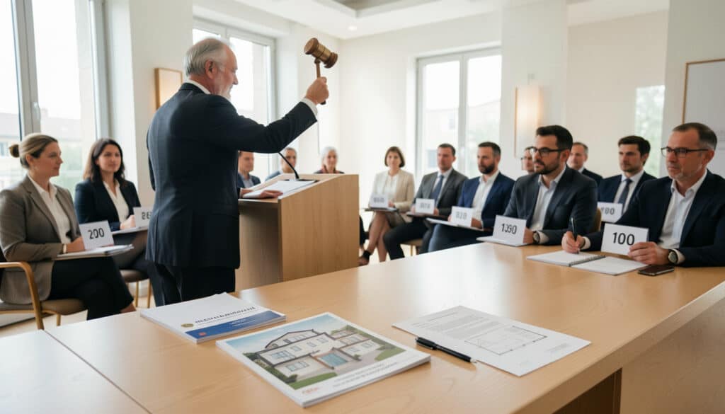 Vente aux enchères immobilières : étapes et frais