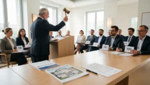 Vente aux enchères immobilières : étapes et frais